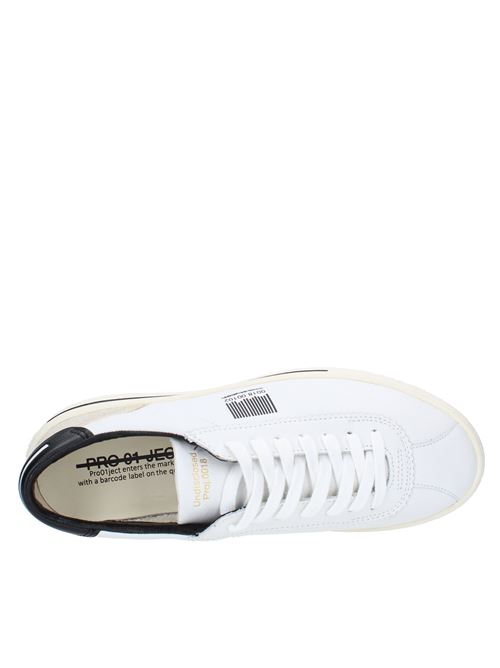 Leather trainers PRO 01 JECT | P3LM CT70BIANCO/NERO